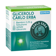 Glicerolo Carlo Erba Bambini 2,25g soluzione rettale 6 contenitori monodose-2