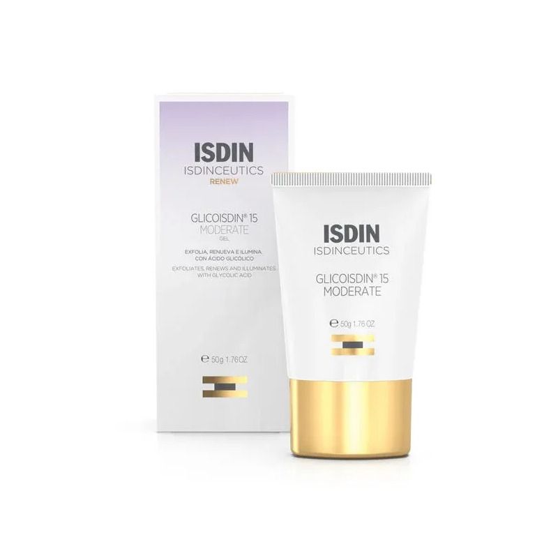 Isdin Isdinceutics Glicoisdin 15 Moderate Gel viso esfoliante 50ml-1