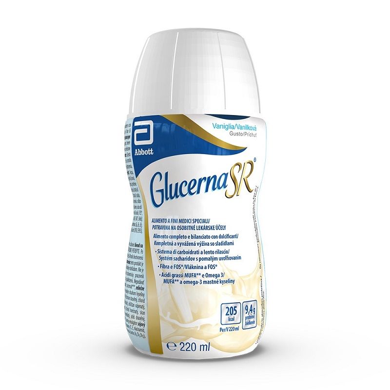 Glucerna SR alimento dietetico a fini medici speciali gusto vaniglia 220ml-1