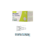 Glucoject Ago Per Penna Insulina 4mm Gauge 32 100 Pezzi-1
