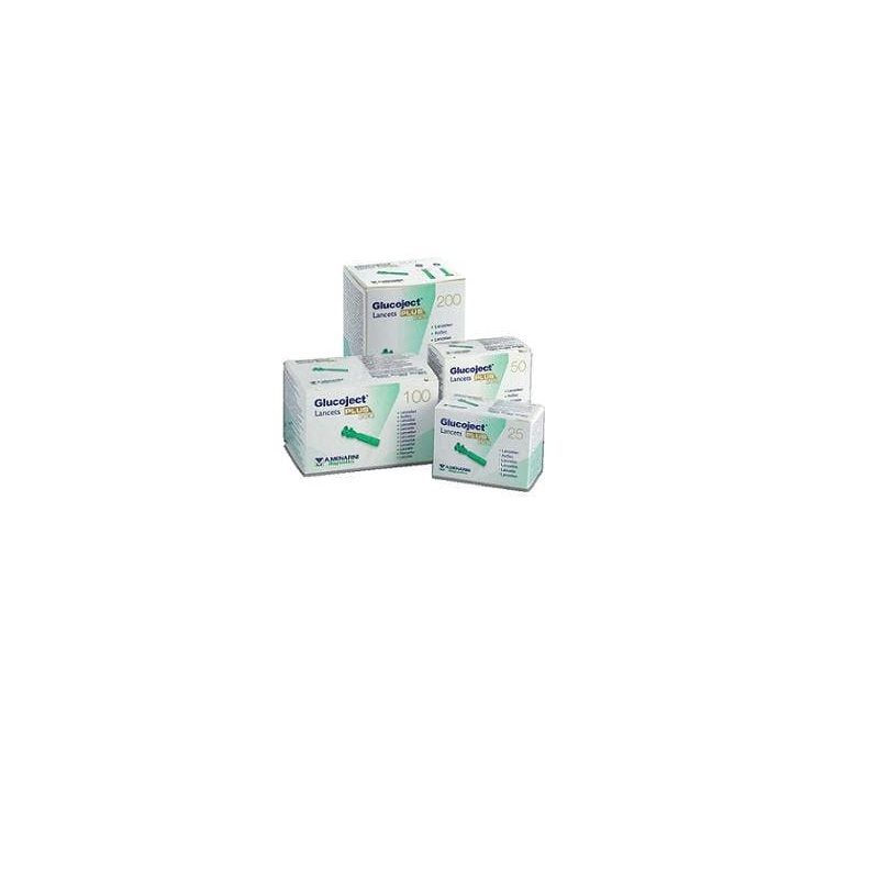 Glucoject Lancets Plus G33 100 Pezzi-1