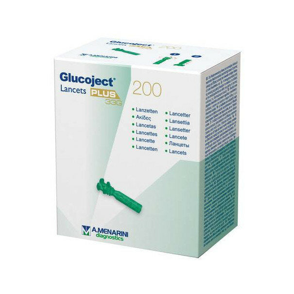 Glucoject Plus Lancette Pungidito 200 Pezzi-2