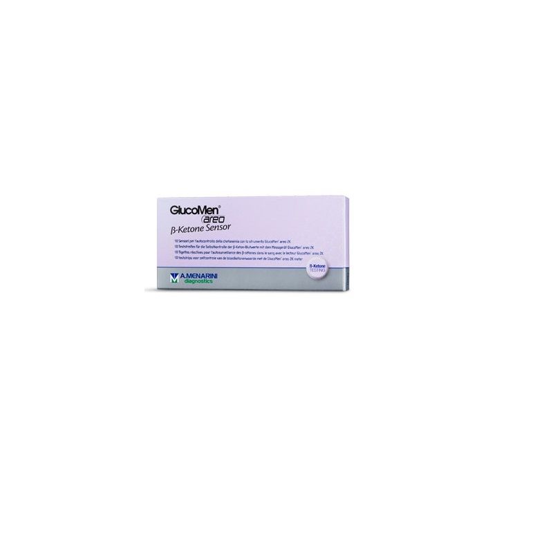 Glucomen Aero B-Ketone Sensor Strisce Misurazione Chetonemia 10 Pezzi-1