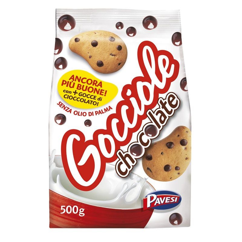 Gocciole Chocolate biscotti 500g-1