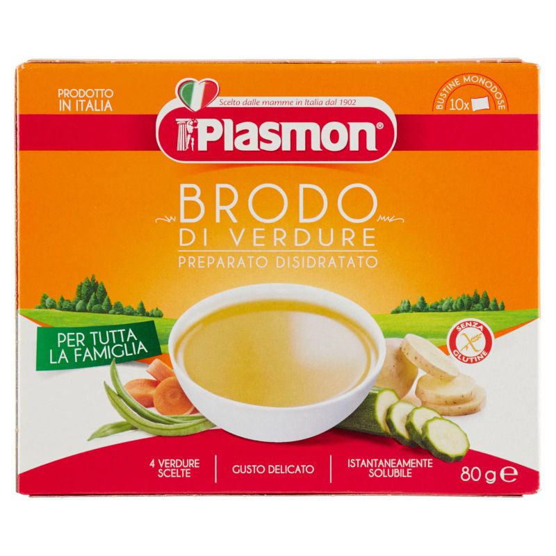 Plasmon Verdure Dry Brodo Di Verdura 80g-1
