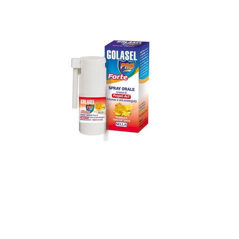 Golasel Pro Spray Forte per il benessere di bocca e gola 20ml-1