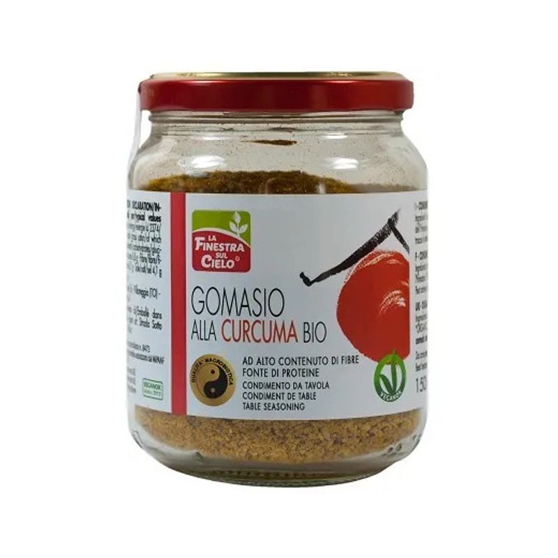 La Finestra Sul Cielo Gomasio Curcuma Bio 150g-1