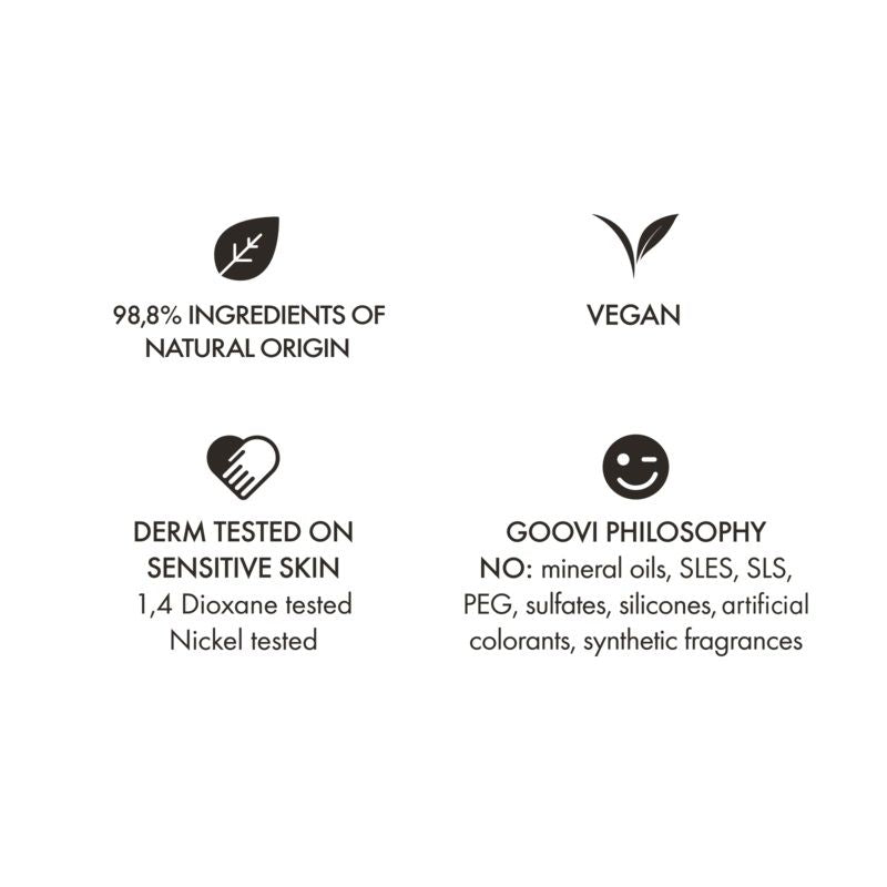 Goovi Hungry Hair Mask maschera ristrutturante nutre e illumina 100ml-2