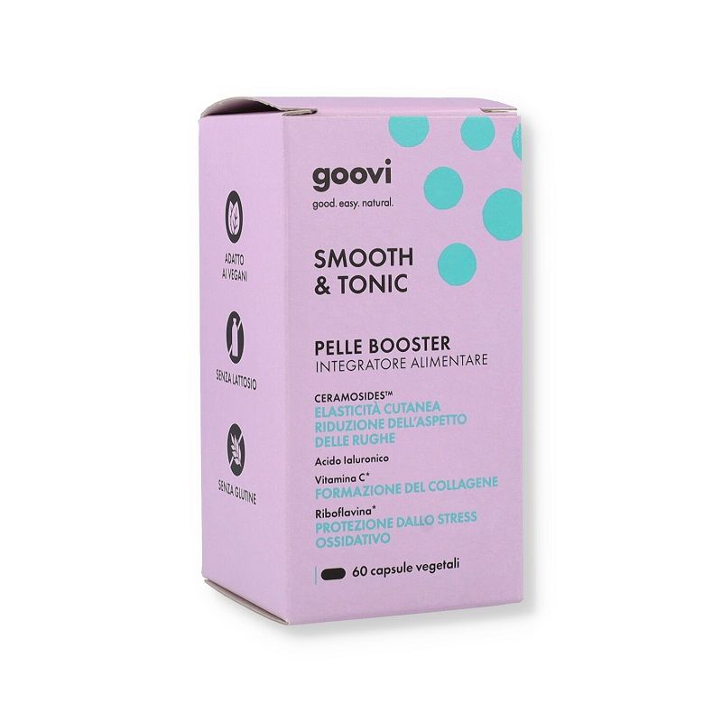 Goovi Smooth & Tonic integratore per la pelle 60 capsule-1