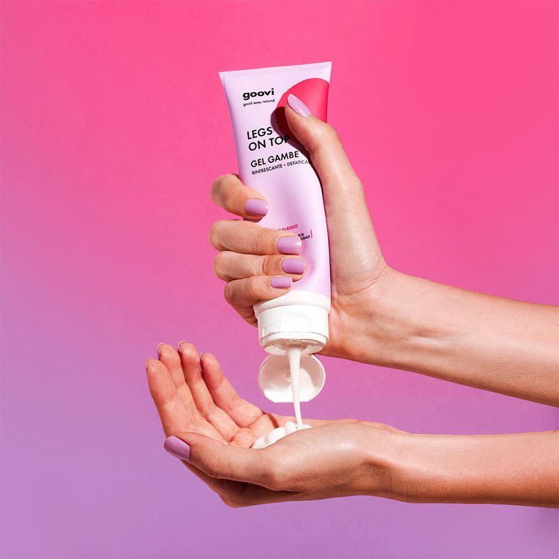 Goovi Legs On Top Gel Gambe Rinfrescante e defaticante 125ml-2
