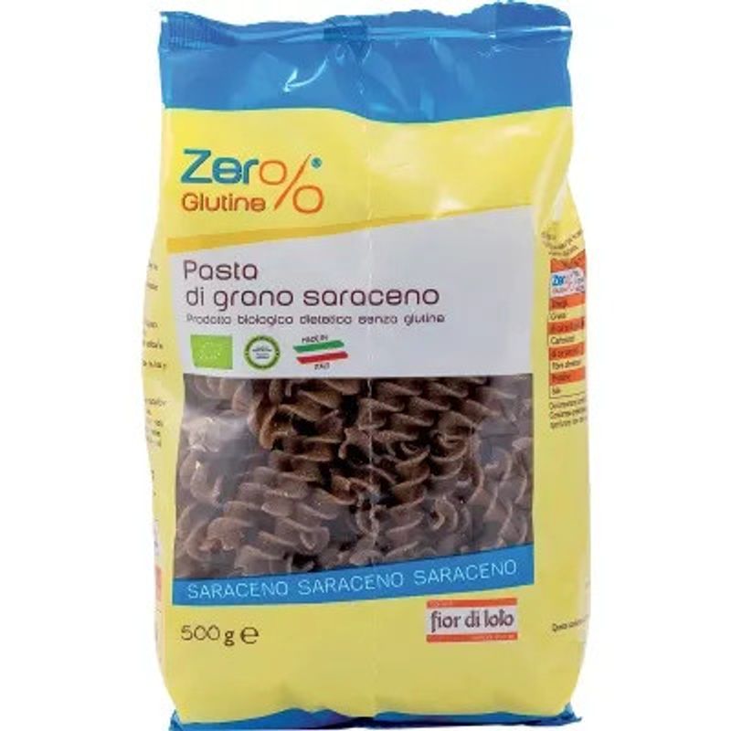 Fior Di Loto Zero Glutine Fusilli Grano Saraceno 500g-1