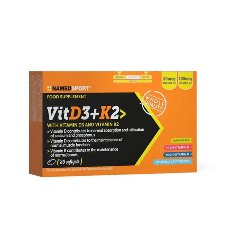 Named Sport VitD3 + K2 30 Softgels-1