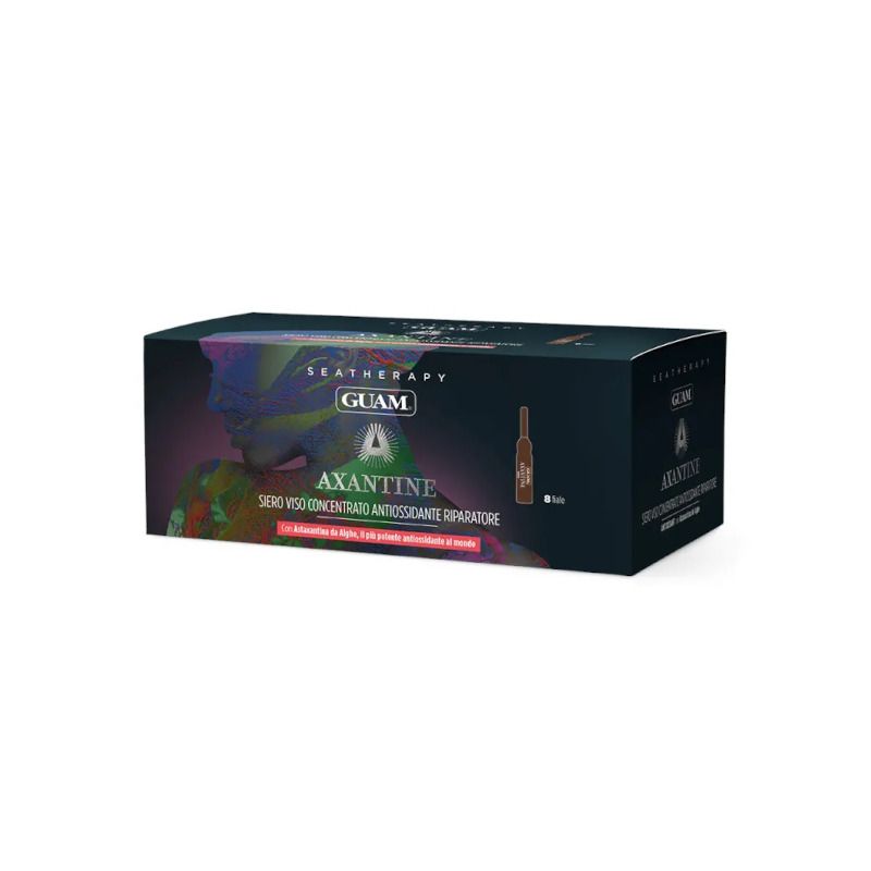 Guam Axantine Siero Viso Concentrato Antiossidante Riparatore 8 Flaconcini Da 2ml-1