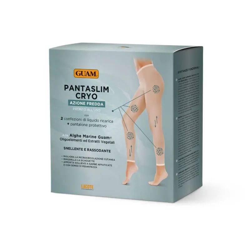 Guam Pantaslim Cryo + 2 Buste Liquido Ricarica + Pantalone Protettivo-5