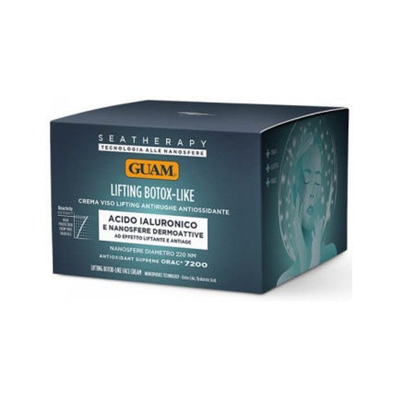 Guam Seatherapy Lifting Botox Like Crema Viso Antirughe Antiossidante 50ml-1