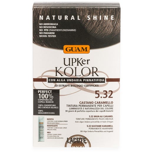 Guam Upker Kolor Tinta Capelli 5,32 Caramello-1
