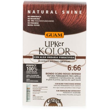 Guam Upker Kolor Tinta Capelli 6,6 Biondo Scuro Rosso Intenso-1