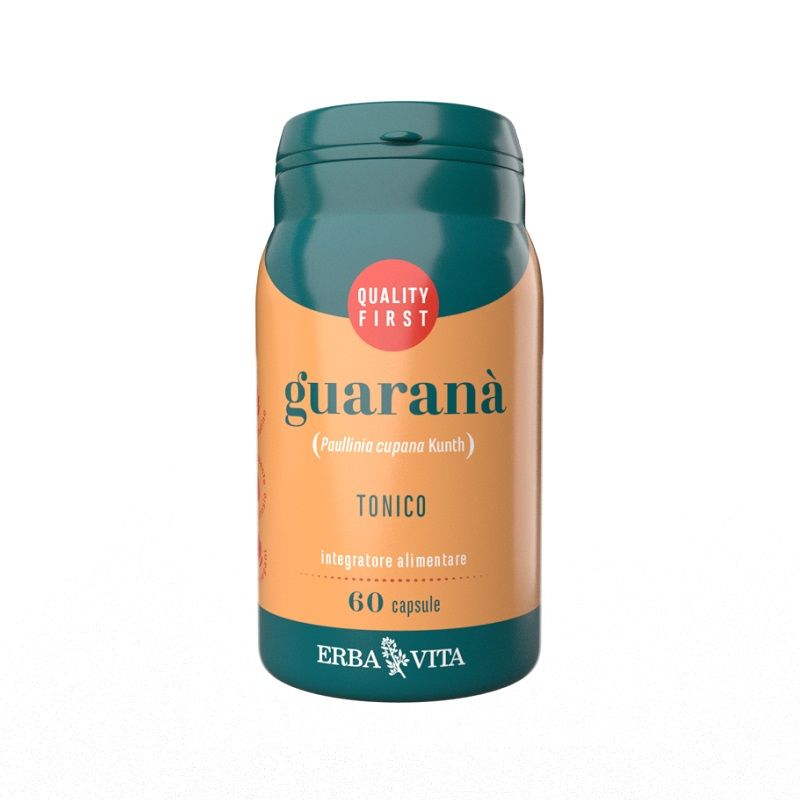 Erba Vita Guaranà per la stanchezza fisica e mentale 60 capsule-1