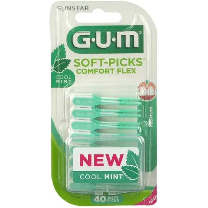 Gum Comfort Flex Mint Scovolini Interdentali 40 Pezzi-1