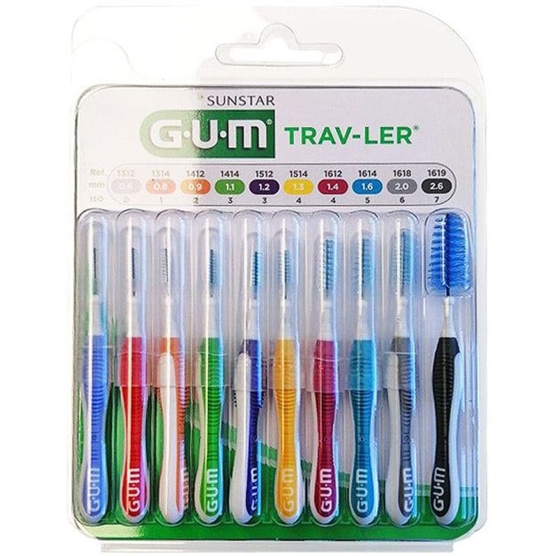 Gum Trav-Ler Scovolini 10 Pezzi-1