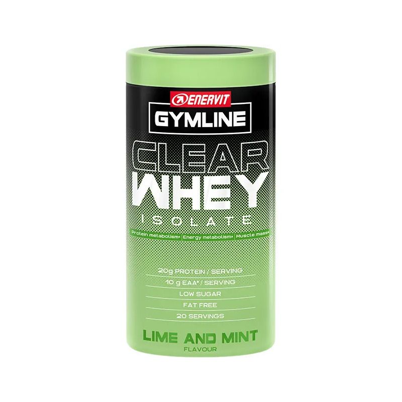 Enervit Gymline Clear Whey Isolate Protein gusto lime e menta 480g-1