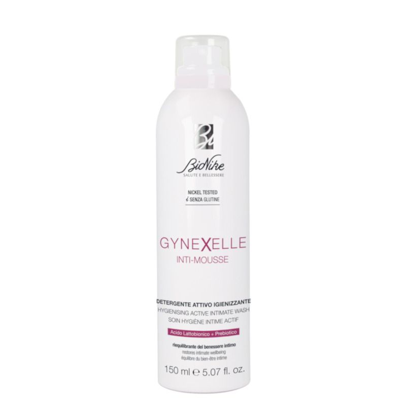 Bionike Gynexelle Inti-Mousse detergente attivo igienizzante 150ml-1