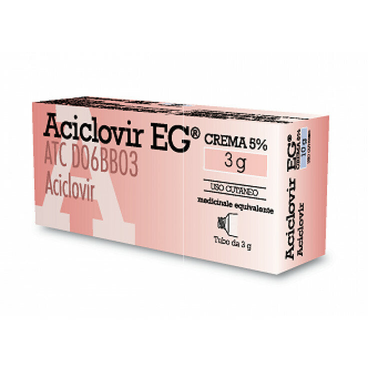 Aciclovir EG 5% crema tubo da 3 g-2