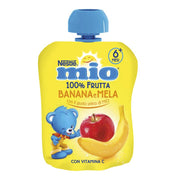 Nestlè Mio Merenda 100% Frutta Banana E Mela Da Spremere Pouch 90ml-1