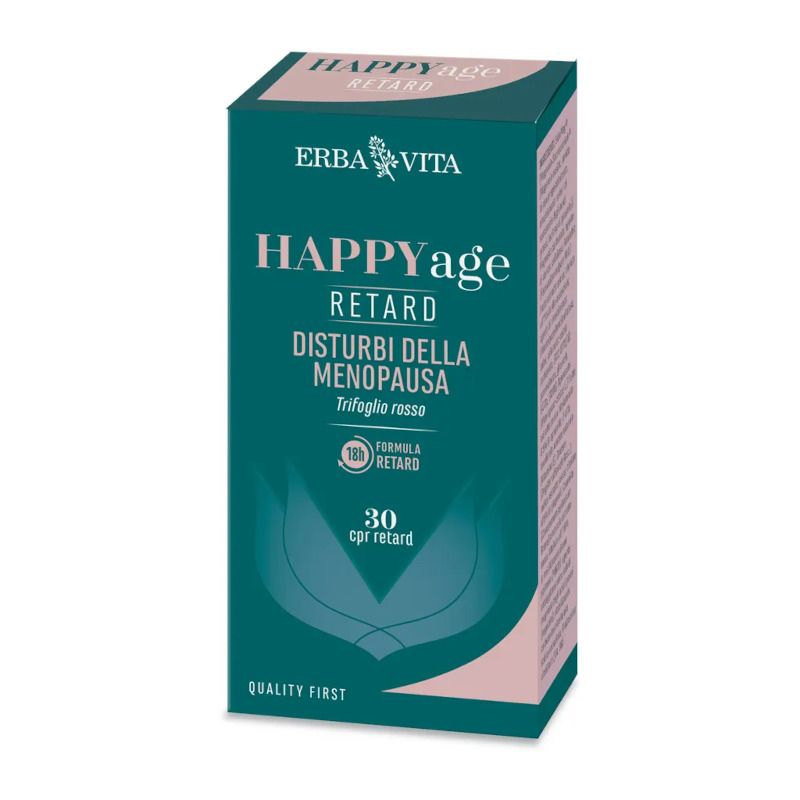 Erba Vita Happy Age Retard 30 Compresse-1