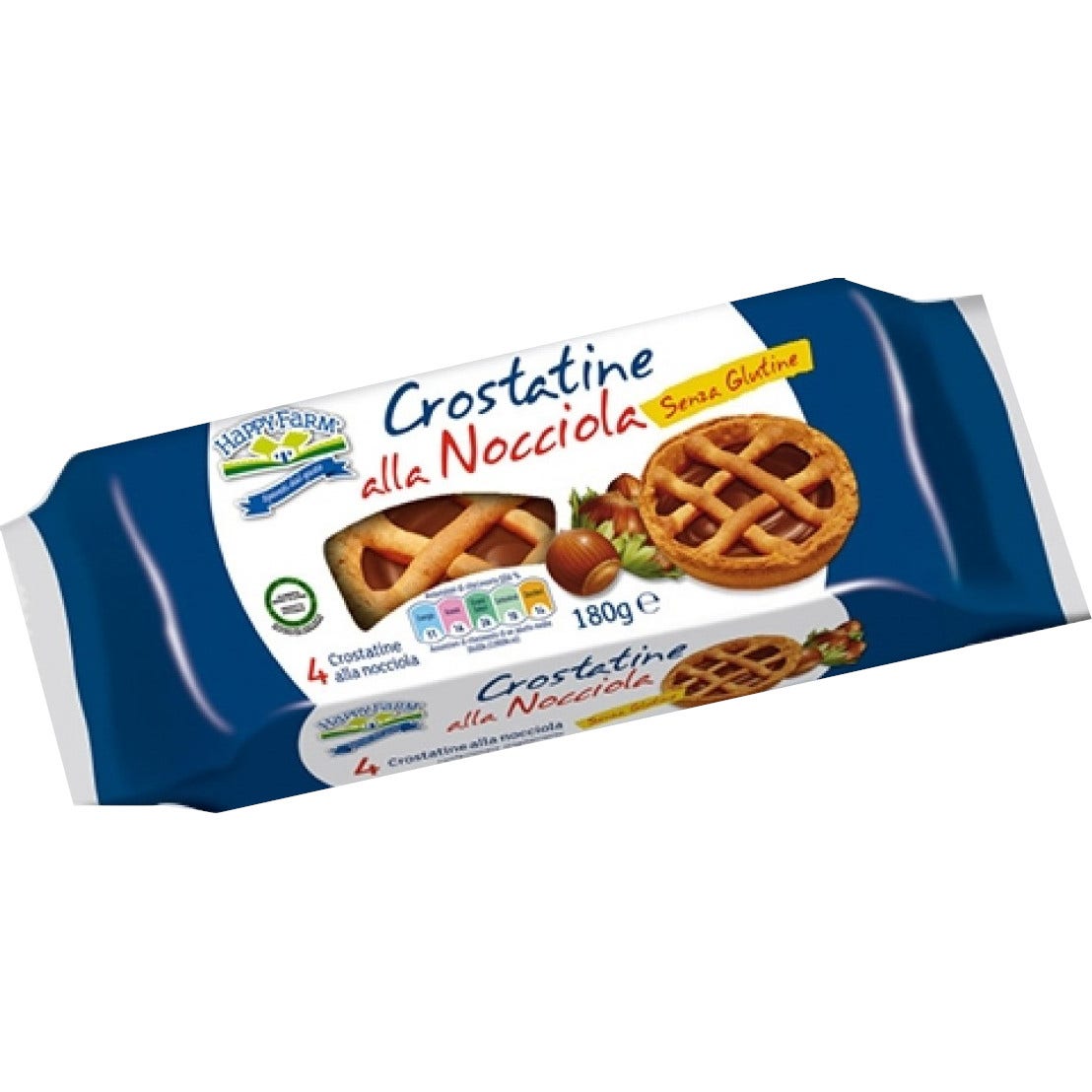 Happy Farm Crostata Nocciola Senza Glutine 180g-1