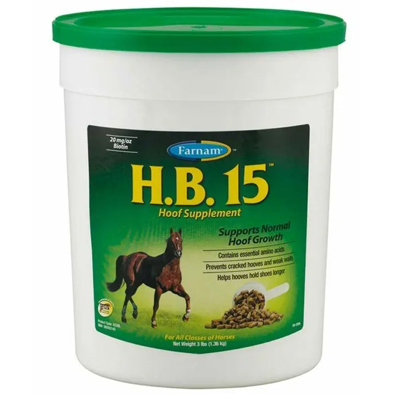 HB 15 Mangime Complementare Per Zoccoli Di Equini 600g-1