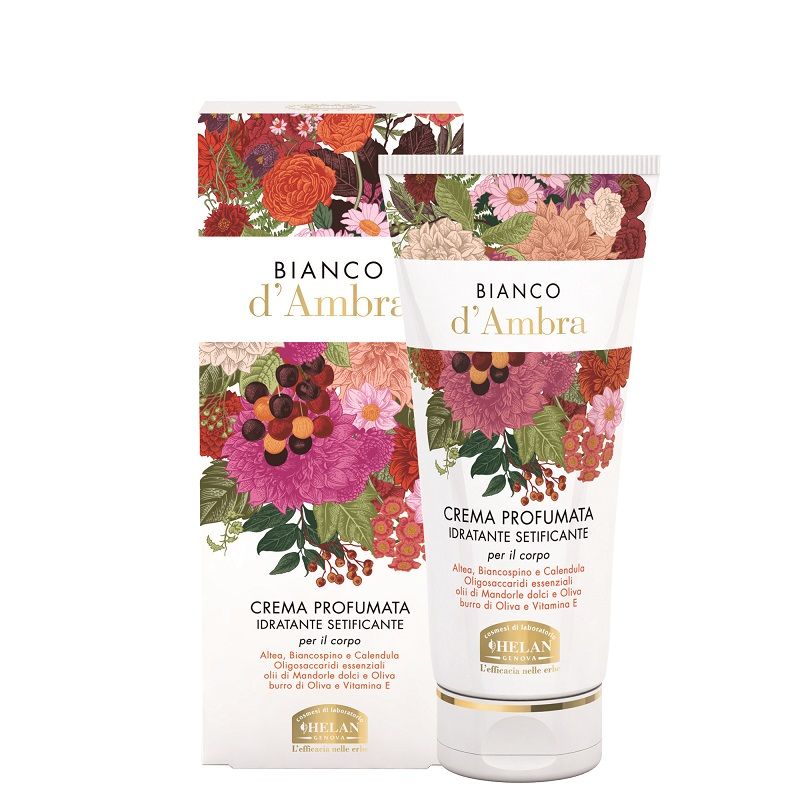 Helan Bianco d'Ambra Crema Profumata Idratante e setificante per il corpo 200ml-1