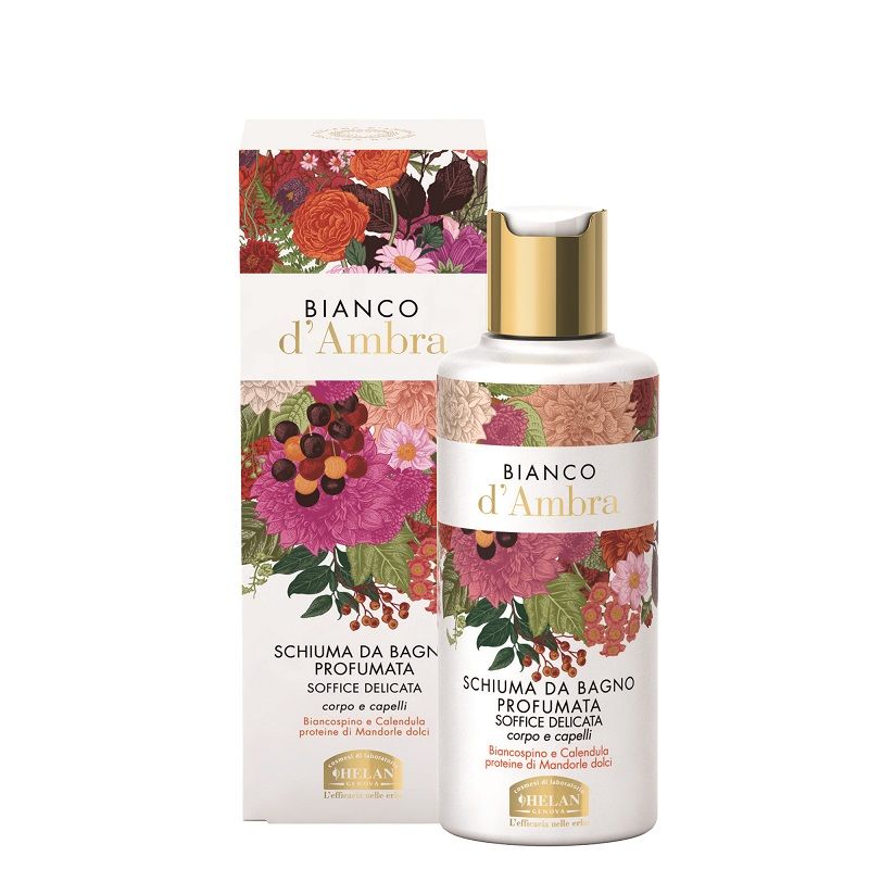 Helan Bianco d'Ambra Schiuma da Bagno profumata 200ml-1