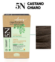 Helan Capelvenere Colours Tinta Permanente per capelli 5N Castano chiaro-1