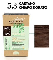 Helan Capelvenere Colours Tinta Permanente per capelli 5.3N Castano chiaro dorato-1