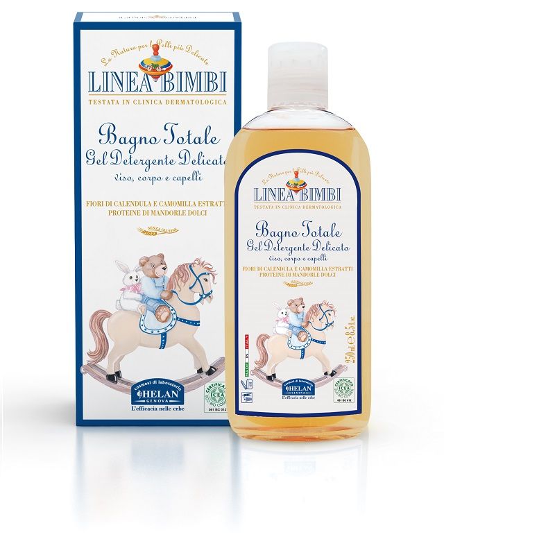 Helan Linea Bimbi Bagno Totale gel detergente delicato 250ml-1