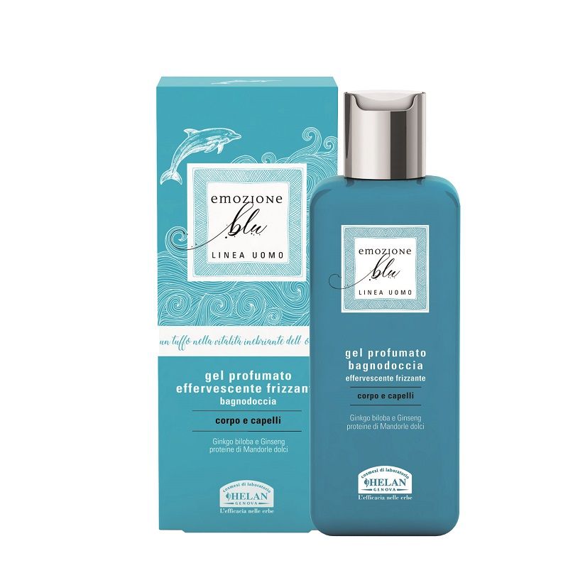 Helan Linea Uomo Emozione Blu Gel Profumato Bagnodoccia 200ml-1