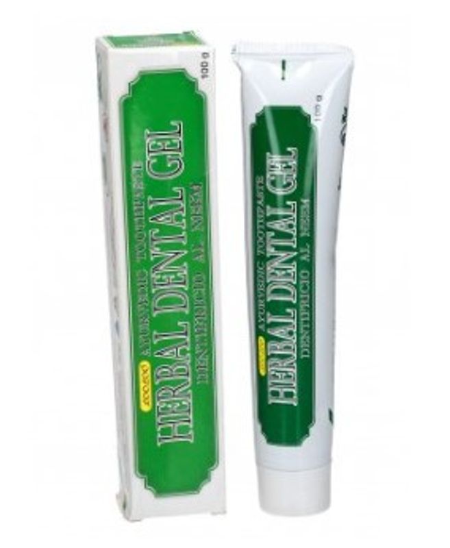 Herbal Dental Gel Dentifricio Ayurvedico al Neem 100g-1