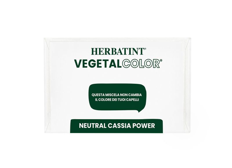 Herbatint Vegetal Color Tinta per capelli 100% Vegetale e bio NEUTRAL CASSIA POWER Henné neutro 100g-2