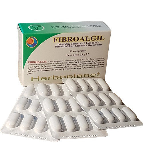 Herboplanet Fibroalgil Integratore alimentare 30 compresse-1