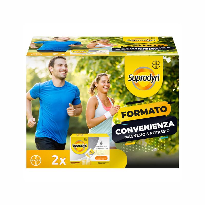 Supradyn Magnesio e Potassio: Integratore 24+24 Bustine-1