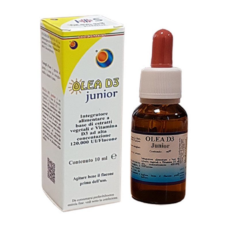 Herboplanet Olea D3 Junior Gocce benessere di ossa e sistema immunitario 10ml-1