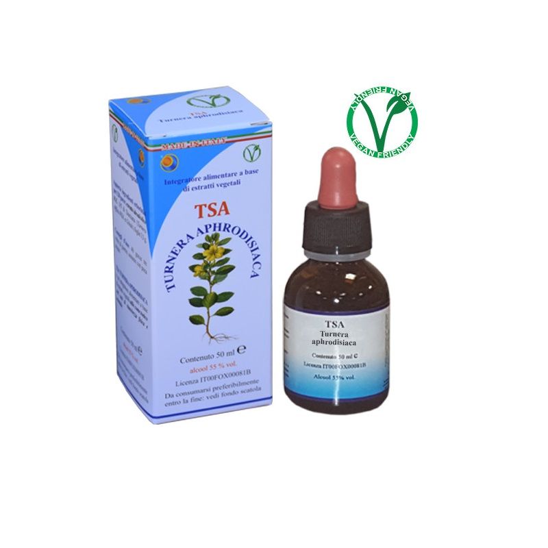Herboplanet Tsa Turnera Aphrodisiaca per la stanchezza fisica e mentale 50ml-1