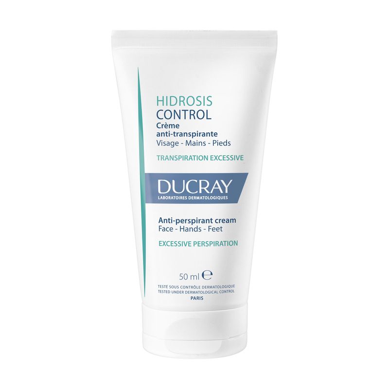 Ducray Hidrosis Control Crema Viso/Mani/Piedi 50ml-1