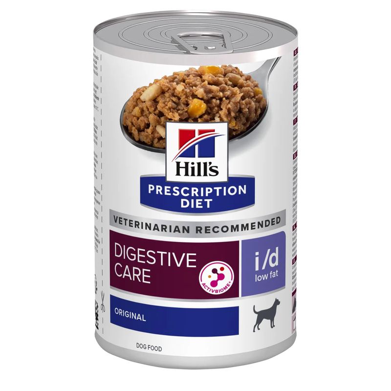 Hill's Prescription Diet i/d low fat canine Alimento umido disturbi gastrointestinali 360g-1