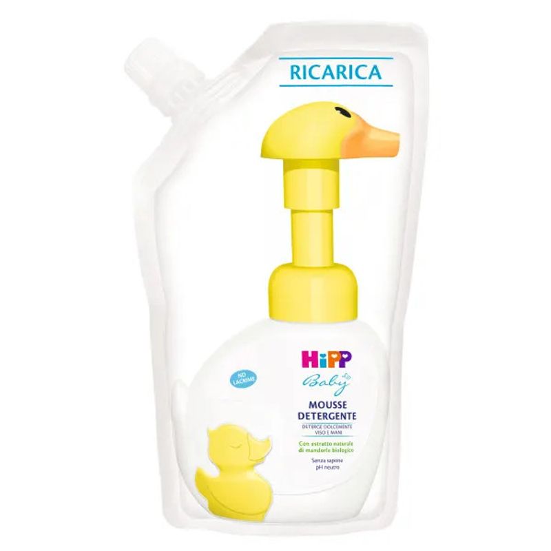 Hipp Baby Care Ricarica Mousse Detergente Paperella Fun 250ml-1