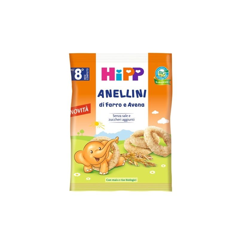 Hipp Bio Anellini Farro E Avena 30g-1