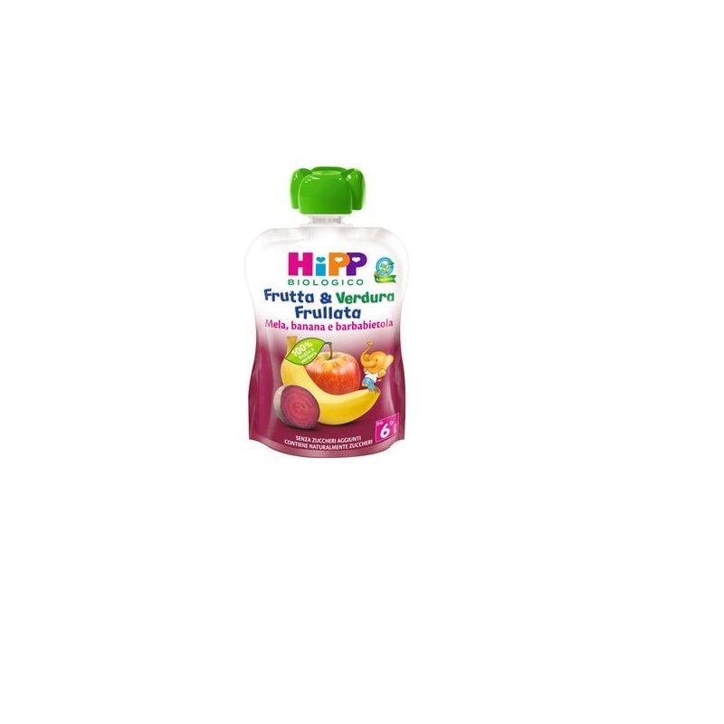 Hipp Bio Frutta E Verdura Frullata Mela Banana Barbabietola-1