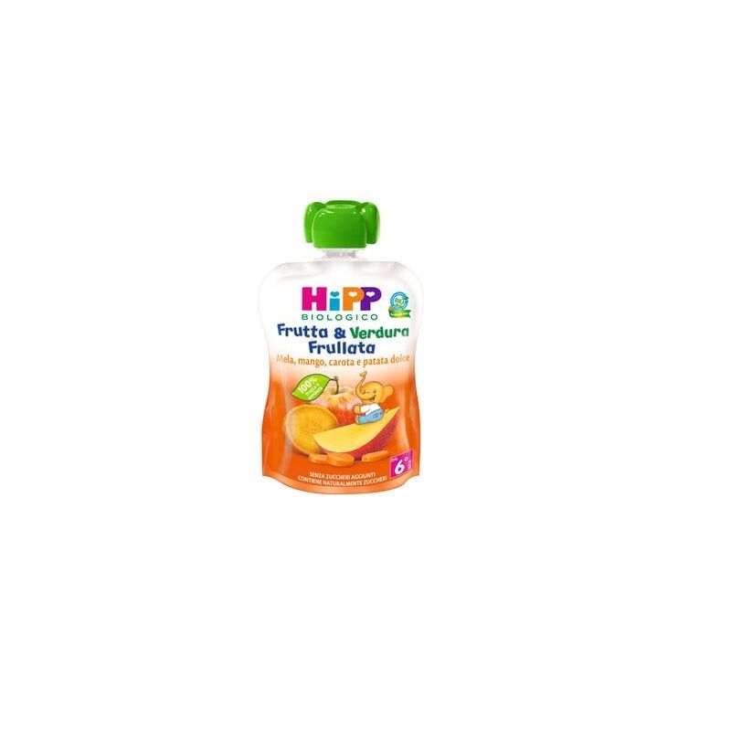 Hipp Bio Frutta E Verdura Frullata Mela Mango Carota Patata Dolce 90g-1
