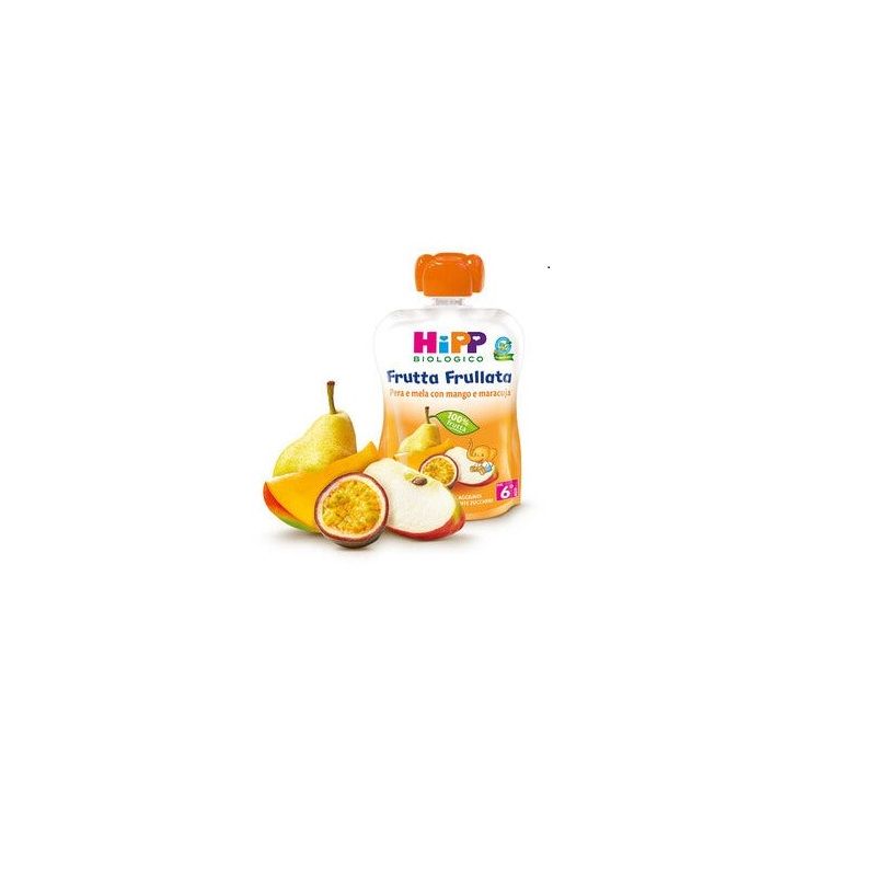 Hipp Frullato Pera Mela Con Mango E Maracuja 90 g-1